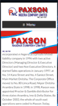 Mobile Screenshot of paxsonnigeria.com